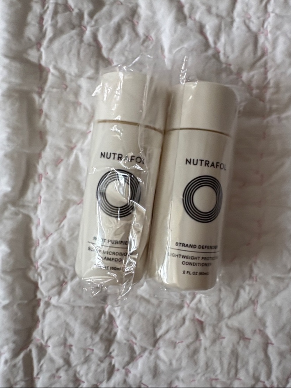 Nutrafol Lightweight Protecting Conditioner & Scalp Purifying Shampoo - Cream